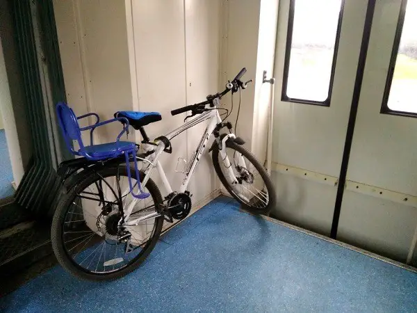 noteikumi par velosipēda pārvadāšanu vilcienā